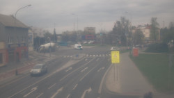 Křižovatka ulic Komenského a Velké Novosady