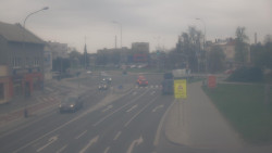 Křižovatka ulic Komenského a Velké Novosady