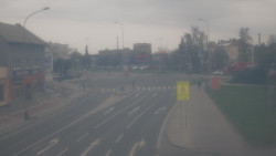 Křižovatka ulic Komenského a Velké Novosady