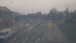 Křižovatka ulic Komenského a Velké Novosady