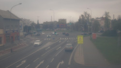 Křižovatka ulic Komenského a Velké Novosady