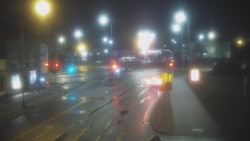 Křižovatka ulic Komenského a Velké Novosady