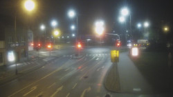 Křižovatka ulic Komenského a Velké Novosady