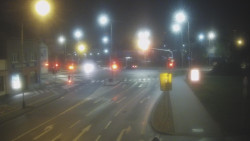 Křižovatka ulic Komenského a Velké Novosady