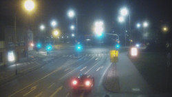 Křižovatka ulic Komenského a Velké Novosady