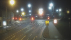 Křižovatka ulic Komenského a Velké Novosady