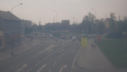 Křižovatka ulic Komenského a Velké Novosady