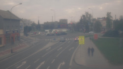 Křižovatka ulic Komenského a Velké Novosady