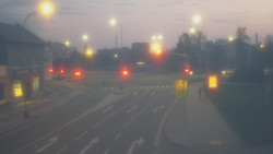 Křižovatka ulic Komenského a Velké Novosady