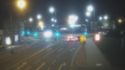 Křižovatka ulic Komenského a Velké Novosady