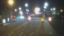 Křižovatka ulic Komenského a Velké Novosady