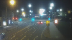 Křižovatka ulic Komenského a Velké Novosady