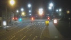 Křižovatka ulic Komenského a Velké Novosady