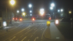 Křižovatka ulic Komenského a Velké Novosady