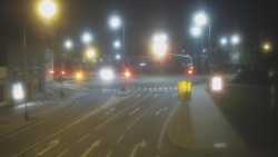 Křižovatka ulic Komenského a Velké Novosady