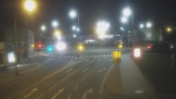 Křižovatka ulic Komenského a Velké Novosady