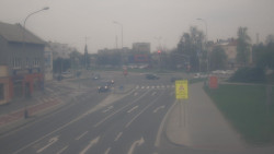 Křižovatka ulic Komenského a Velké Novosady