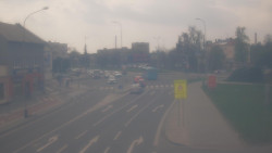 Křižovatka ulic Komenského a Velké Novosady