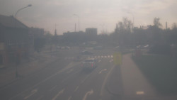 Křižovatka ulic Komenského a Velké Novosady