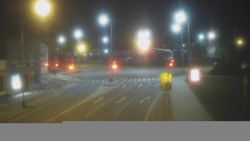 Křižovatka ulic Komenského a Velké Novosady