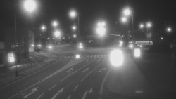 Křižovatka ulic Komenského a Velké Novosady