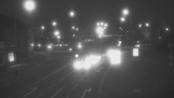 Křižovatka ulic Komenského a Velké Novosady