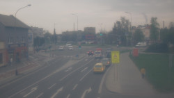 Křižovatka ulic Komenského a Velké Novosady