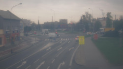 Křižovatka ulic Komenského a Velké Novosady