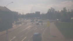 Křižovatka ulic Komenského a Velké Novosady