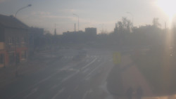 Křižovatka ulic Komenského a Velké Novosady