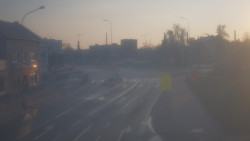 Křižovatka ulic Komenského a Velké Novosady