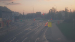 Křižovatka ulic Komenského a Velké Novosady