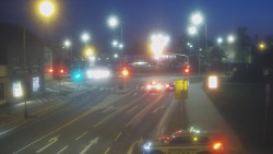 Křižovatka ulic Komenského a Velké Novosady