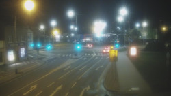 Křižovatka ulic Komenského a Velké Novosady