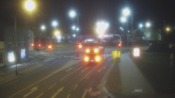 Křižovatka ulic Komenského a Velké Novosady