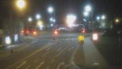 Křižovatka ulic Komenského a Velké Novosady