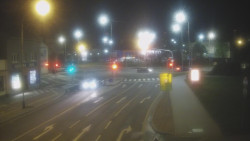 Křižovatka ulic Komenského a Velké Novosady