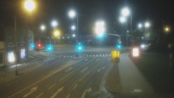 Křižovatka ulic Komenského a Velké Novosady