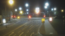 Křižovatka ulic Komenského a Velké Novosady