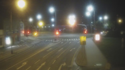 Křižovatka ulic Komenského a Velké Novosady