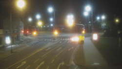 Křižovatka ulic Komenského a Velké Novosady