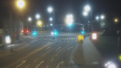 Křižovatka ulic Komenského a Velké Novosady