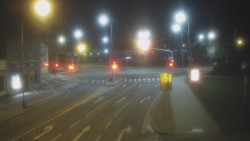 Křižovatka ulic Komenského a Velké Novosady