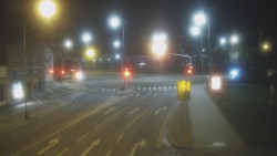 Křižovatka ulic Komenského a Velké Novosady