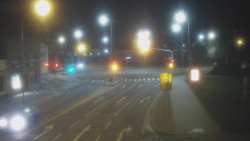 Křižovatka ulic Komenského a Velké Novosady