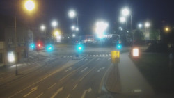 Křižovatka ulic Komenského a Velké Novosady