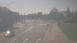 Křižovatka ulic Komenského a Velké Novosady