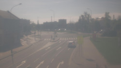 Křižovatka ulic Komenského a Velké Novosady