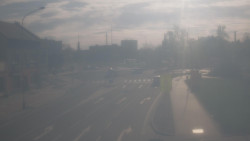 Křižovatka ulic Komenského a Velké Novosady