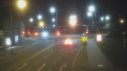 Křižovatka ulic Komenského a Velké Novosady